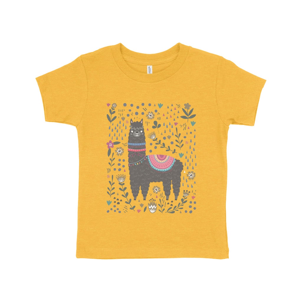 Llama Toddler Jersey T-Shirt