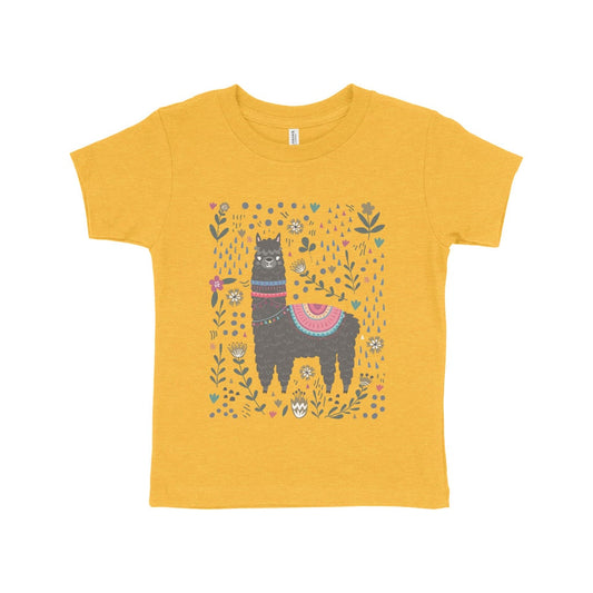 Llama Toddler Jersey T-Shirt
