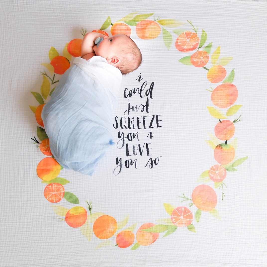 Sky - Organic Swaddle Blanket