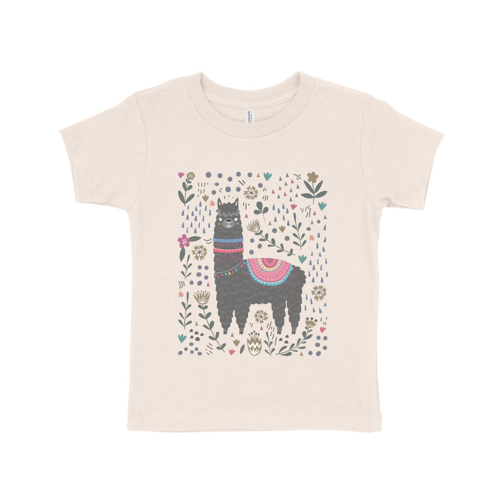 Llama Toddler Jersey T-Shirt