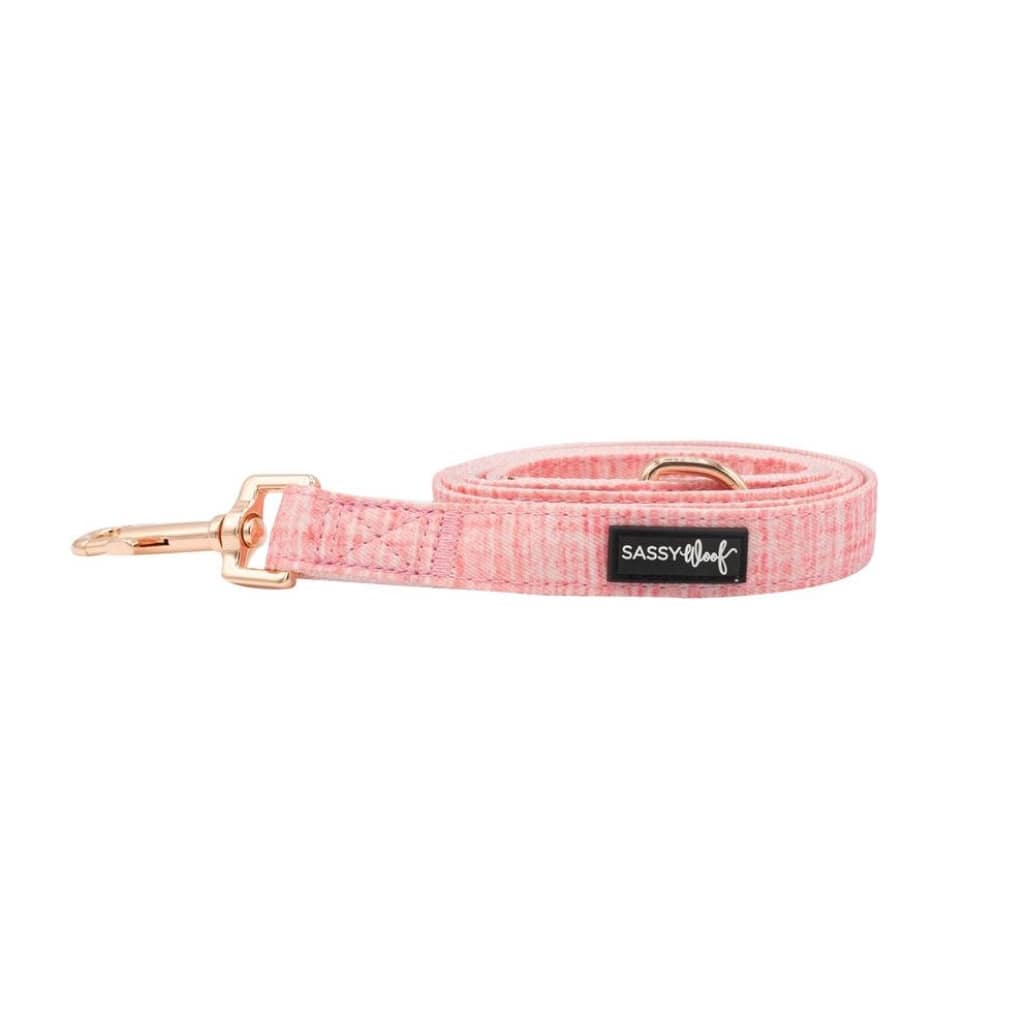 Dolce Rose' Dog Fabric Leash