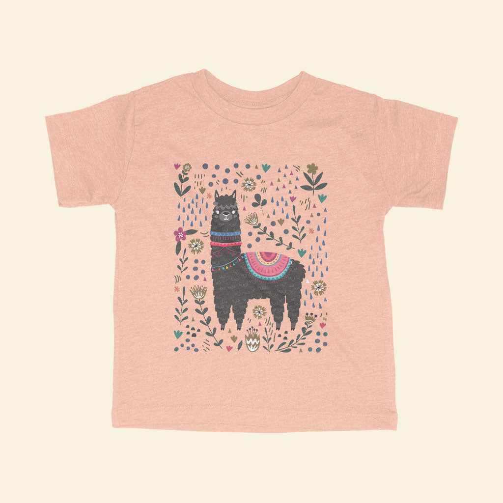 Llama Toddler Triblend T-Shirt