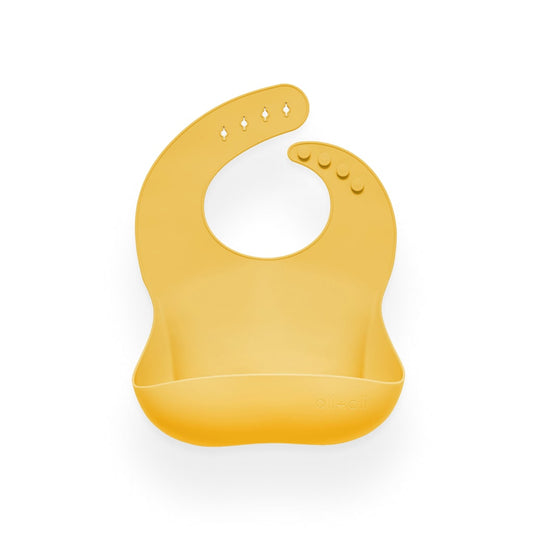 Mustard Silicone Baby Bib