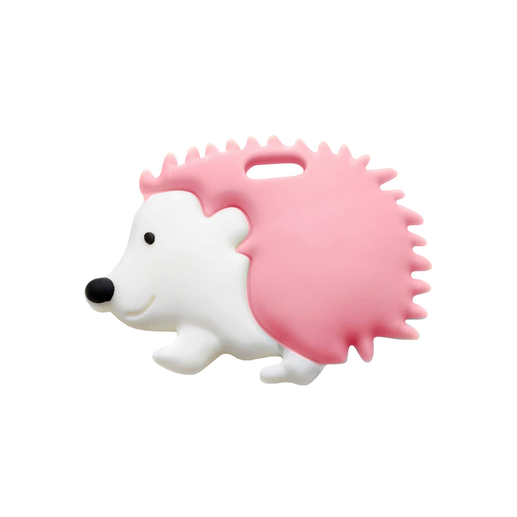 Pink Hedgehog Teether