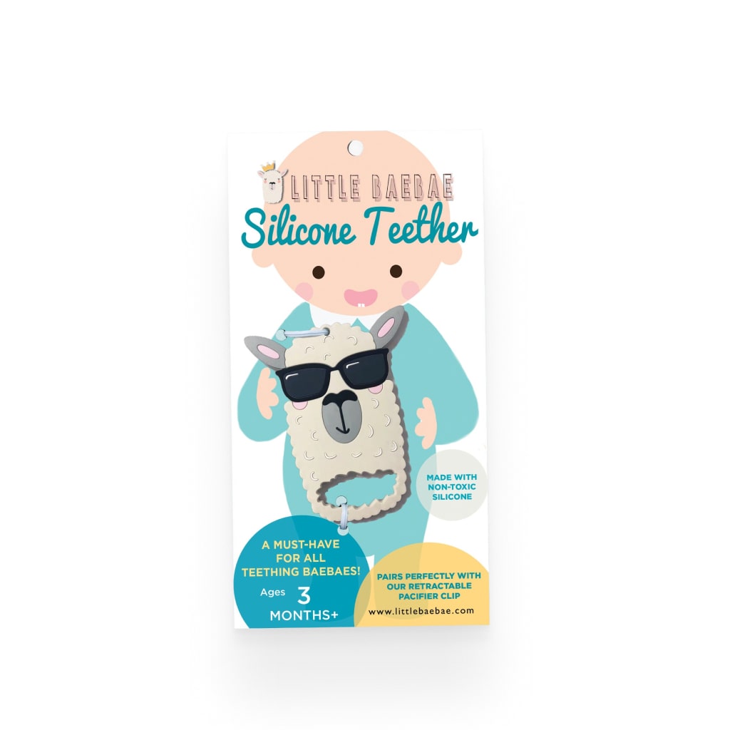 Coolio Cade Silicone Llama Teether