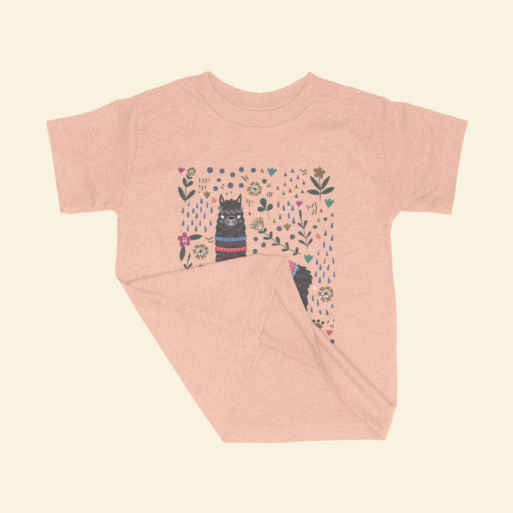 Llama Toddler Triblend T-Shirt