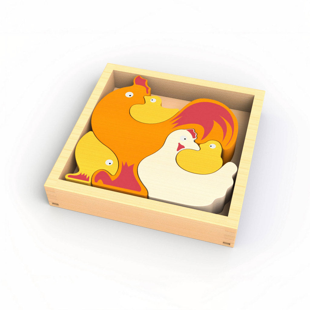 Chicken Family Puzzle