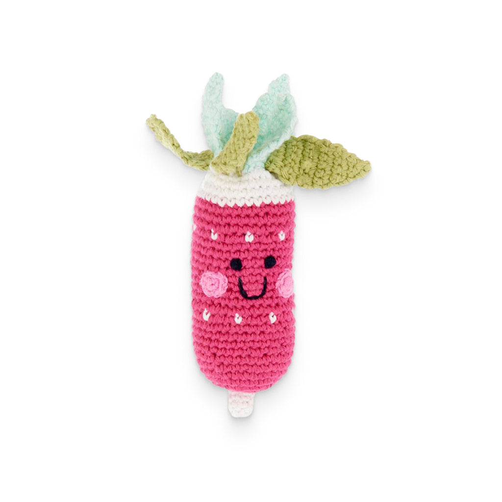 Friendly Radish Rattle